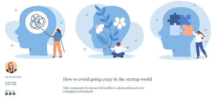 🎨 How to avoid going crazy in the startup world